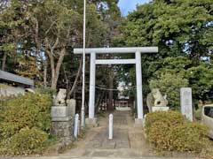 横内御霊神社鳥居