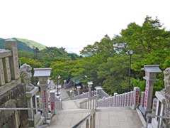 大山阿夫利神社下社参道