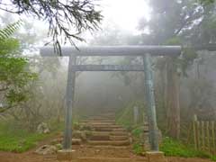 大山阿夫利神社上社参道