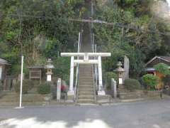 岡本神明神社鳥居