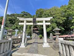 龍口明神社元宮鳥居