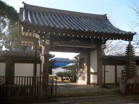 法田寺山門