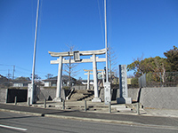 栗木御嶽神社鳥居