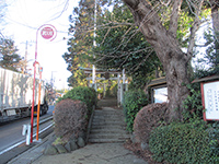 岡上神社鳥居