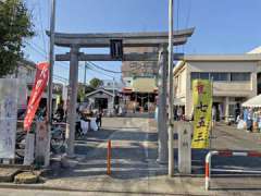 義田稲荷神社鳥居