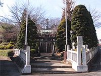 白幡八幡大神鳥居