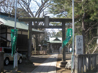 小杉神社鳥居