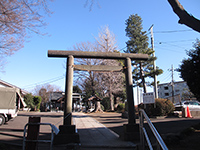 上作延神明神社鳥居