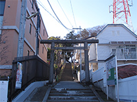 下作延神明神社鳥居