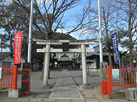 中野島稲荷神社鳥居