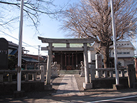 宿河原八幡社鳥居