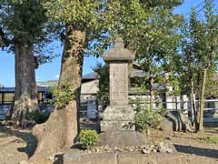 堀之内若宮八幡宮境内陀羅尼経塔