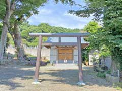 上曽我須賀神社鳥居