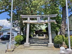 南鴨宮神明神社鳥居