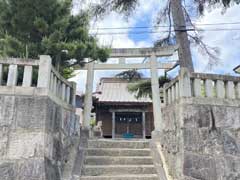 米神八幡神社鳥居