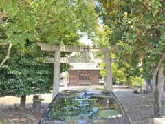 桑原三島神社鳥居