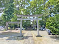 井細田八幡神社鳥居