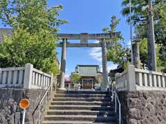 扇町白山神社鳥居