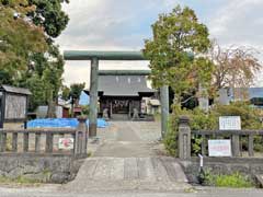 曽比稲荷神社鳥居