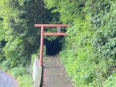 曽我別所山神社鳥居