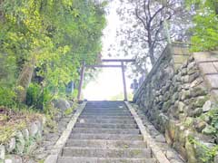 曽我大沢熊野神社鳥居