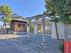 柳新田稲荷神社鳥居