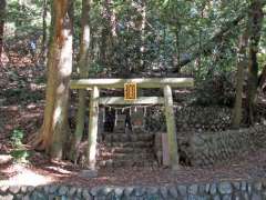 磯部勝坂有賀神社鳥居