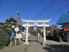 下磯部御嶽神社鳥居