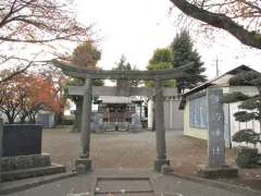 上溝諏訪神社鳥居