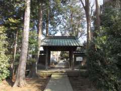 行安寺山門