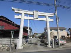 一之宮八幡大神鳥居