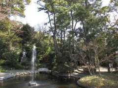 寒川神社神池