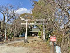 内の御前神社鳥居