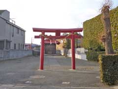 下鶴間日枝神社鳥居