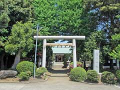 公所浅間神社鳥居