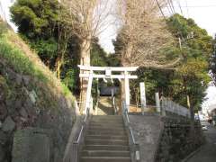 中里神社鳥居