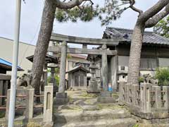 小坪伊勢町一の宮神社鳥居