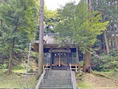 桜山神明社社殿