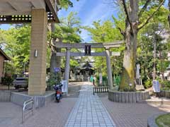 亀岡八幡宮鳥居