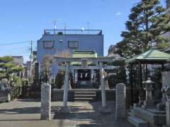 上品寺内八幡神社鳥居