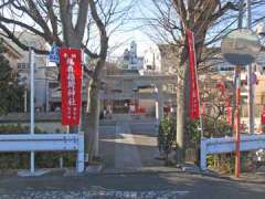 福森稲荷神社鳥居