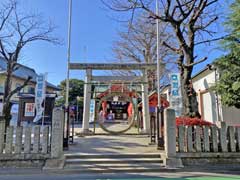 堀切氷川神社鳥居