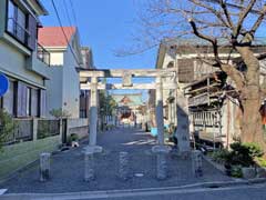 上千葉香取神社鳥居