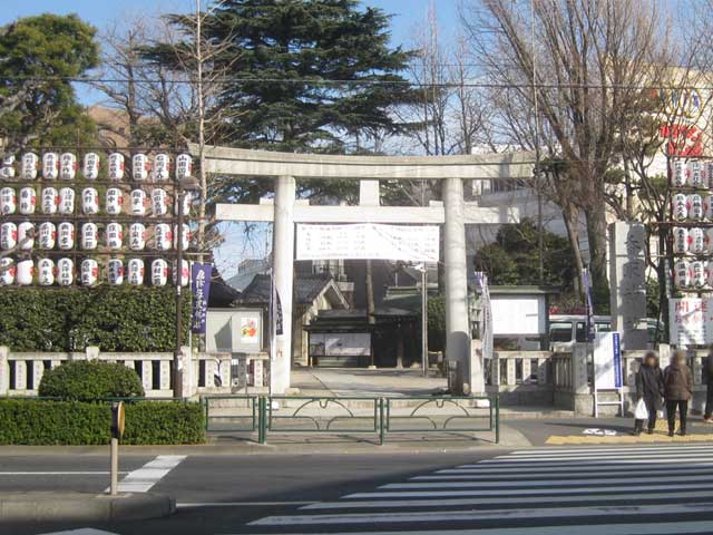 亀有香取神社鳥居