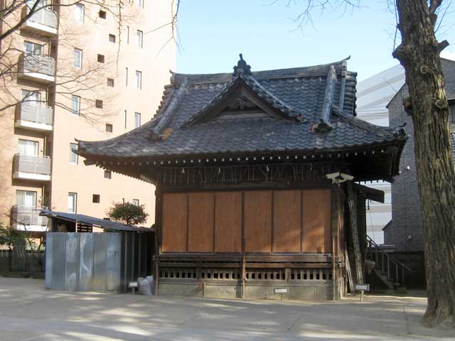 亀有香取神社神楽殿（旧拝殿）