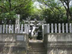 奥戸奥戸水神社鳥居