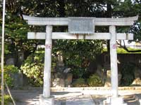奥戸天祖神社境内社鳥居