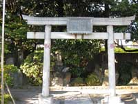 奥戸天祖神社境内社鳥居