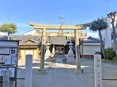 宝町八幡神社鳥居