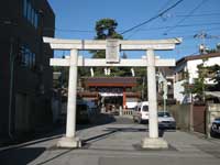 立石熊野神社地形図